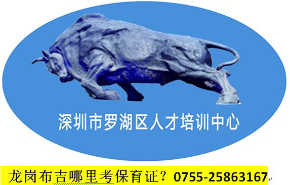布吉哪里報(bào)考保育員證