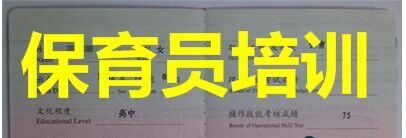 下半年保育員培訓